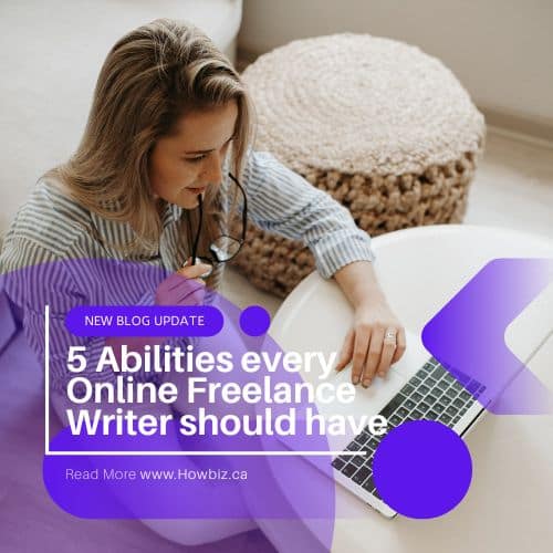 5 Abilities Freelance Writer