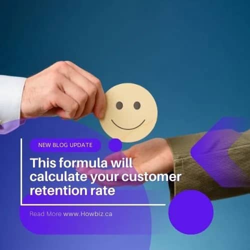 formula will calculate your customer retention rate