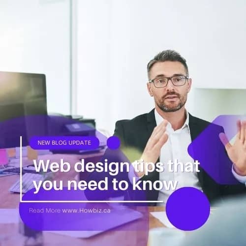 Web design tips that you need to know